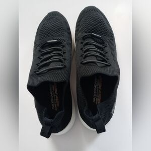 Women's Skechers Bobs Sparrow 2.0 Allegiance Crew Sneaker, Size 8.5, Black/White